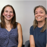 Headshot of Molly Harris and Laura Schmidli